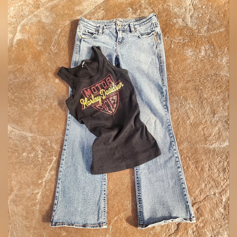 Silver Lola Jeans